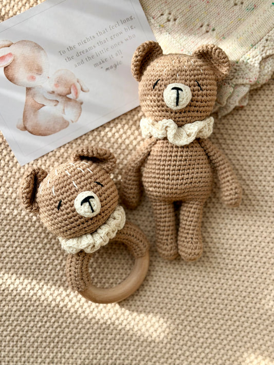 Coco-HandMade Wooden Rattle