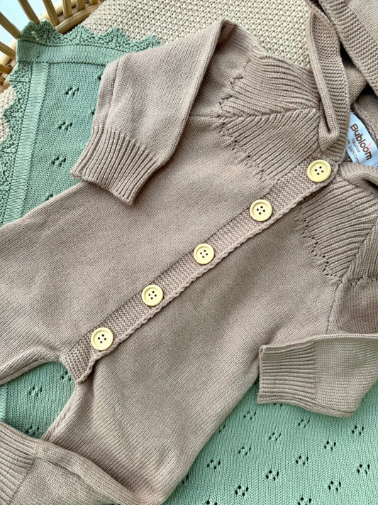 Pebble Hooded Romper