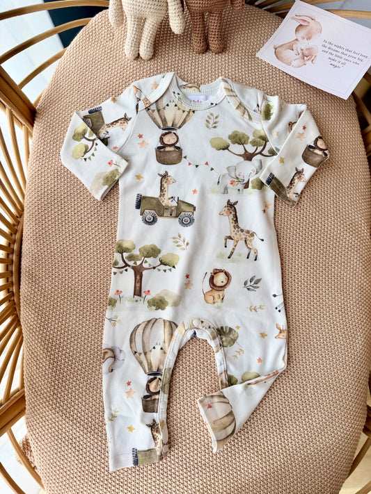 Little Wild Cotton Romper