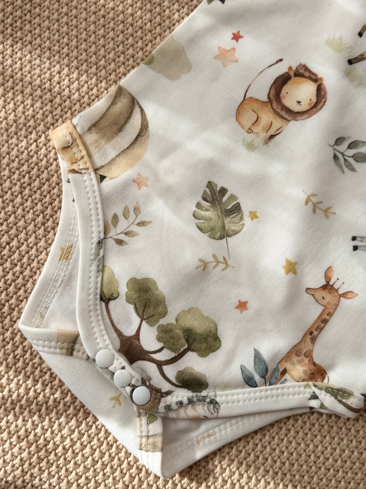 Little Wild Cotton Romper