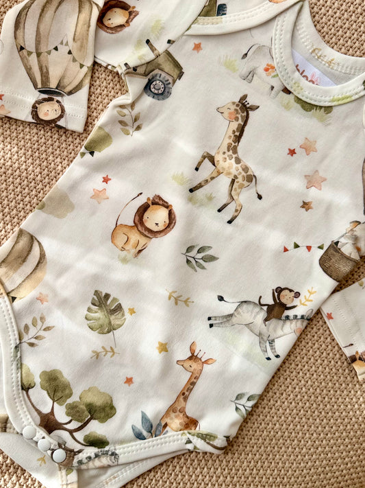 Little Wild Cotton Bodysuit