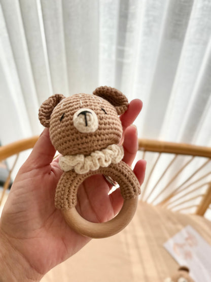 Coco-HandMade Wooden Rattle