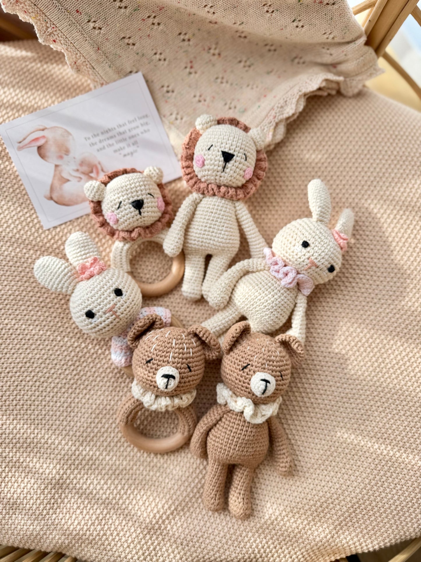 Coco-HandMade Wooden Rattle