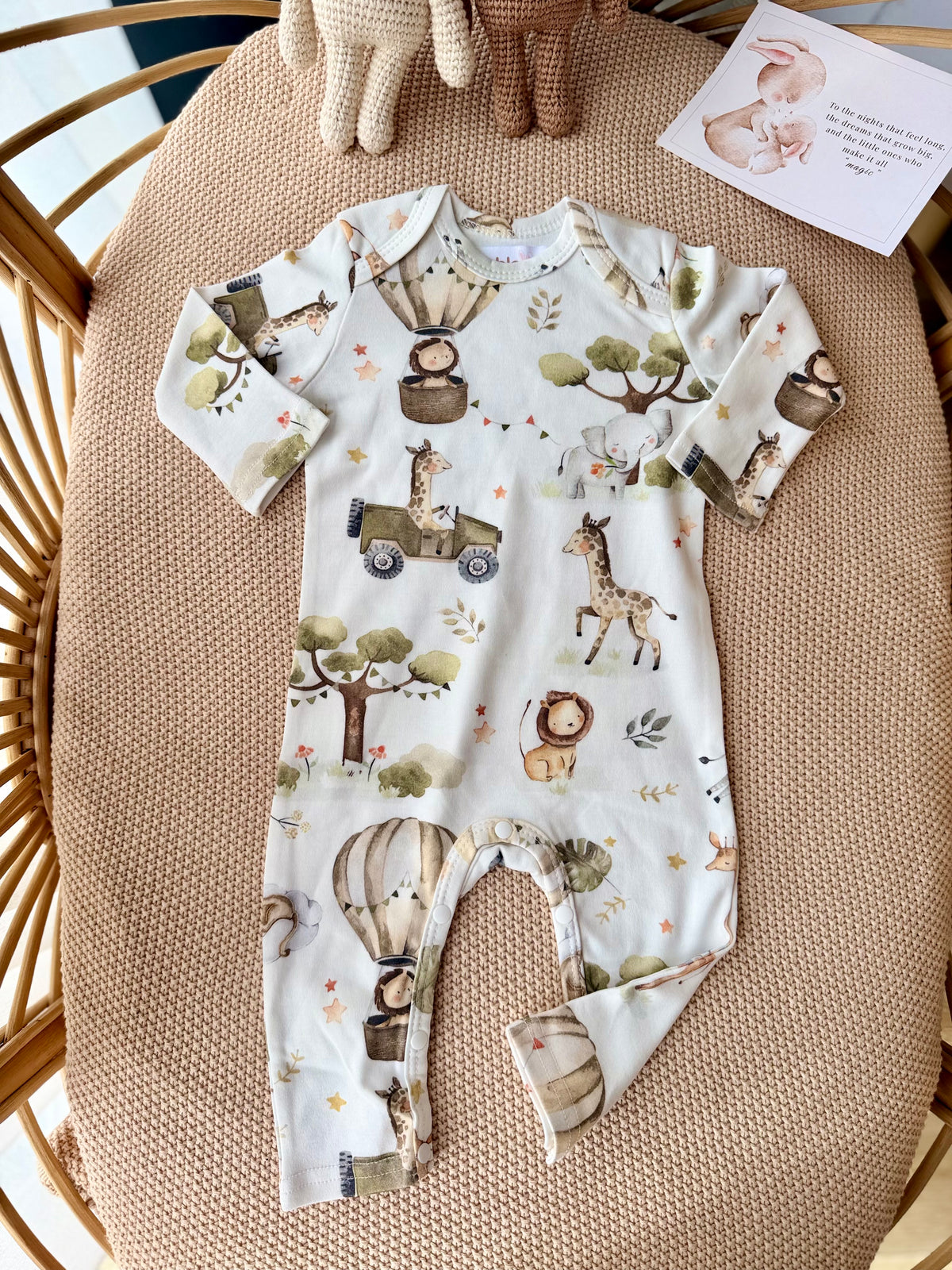 Little Wild Cotton Romper