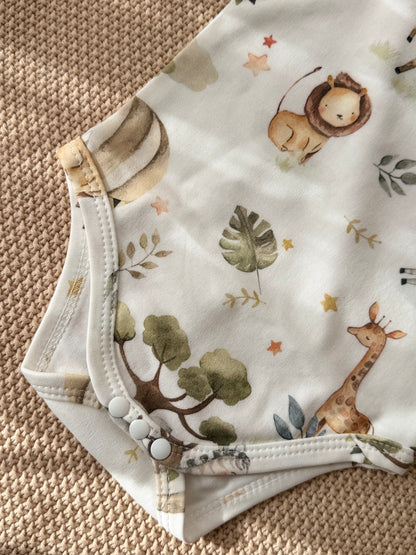 Little Wild Cotton Romper