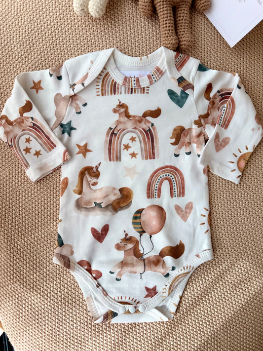 Rainbow Dreams Cotton Bodysuit