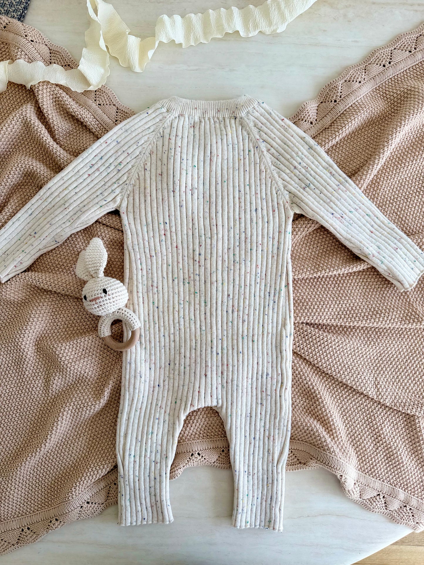 The Sprinkle of Joy Knit Romper