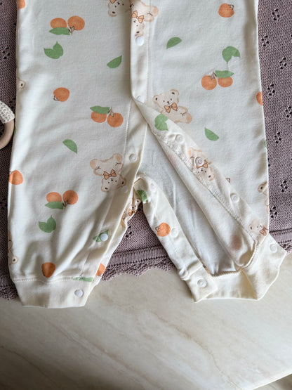 Little Citrus Teddy Romper