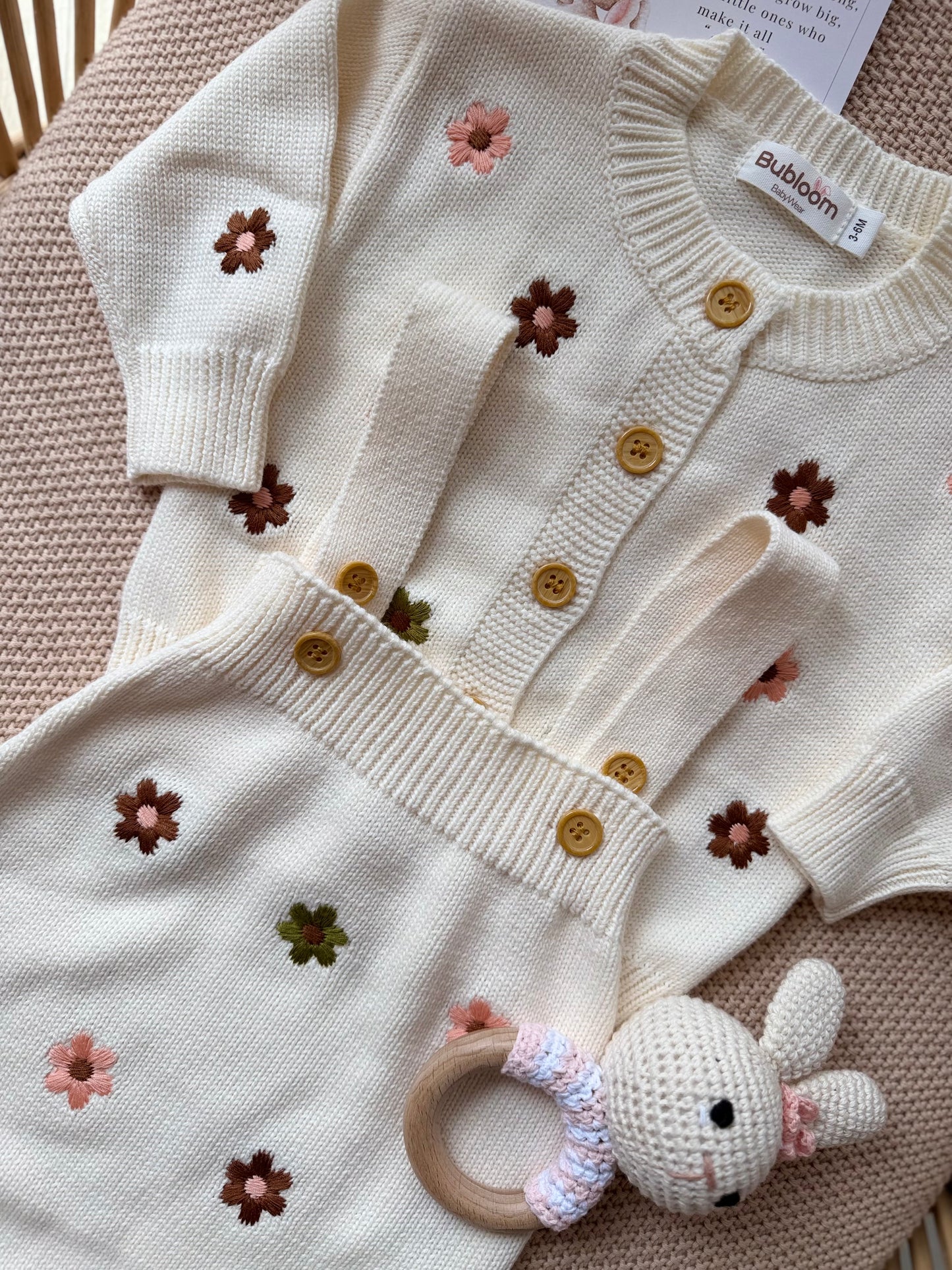 Floral Knit Set