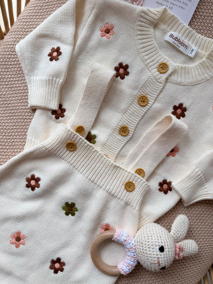 Floral Knit Set