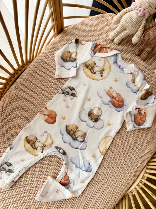 Moonlit Cotton Romper