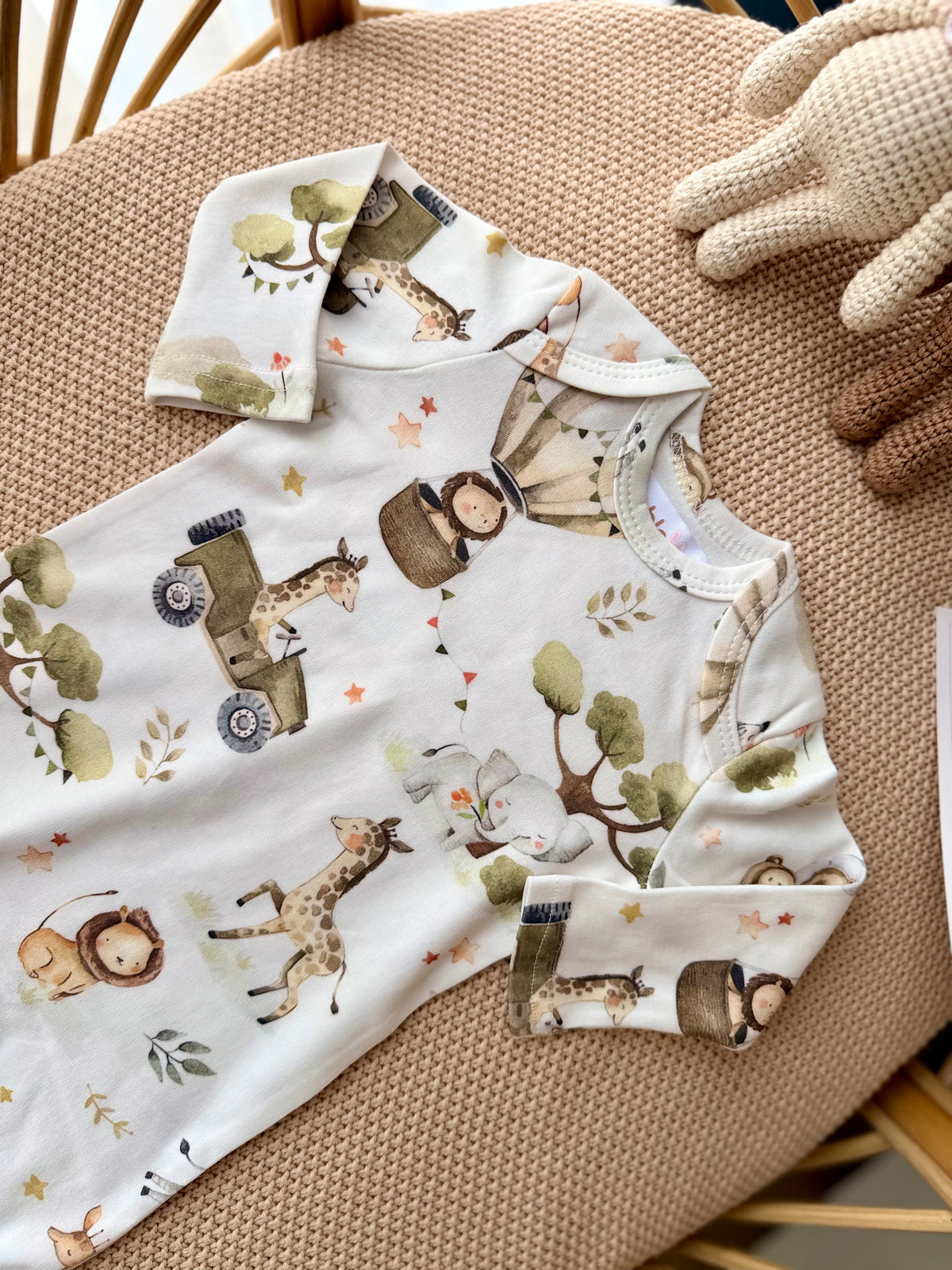 Little Wild Cotton Romper