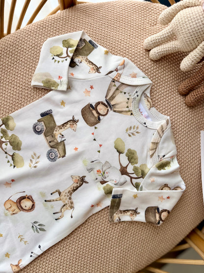 Little Wild Cotton Romper