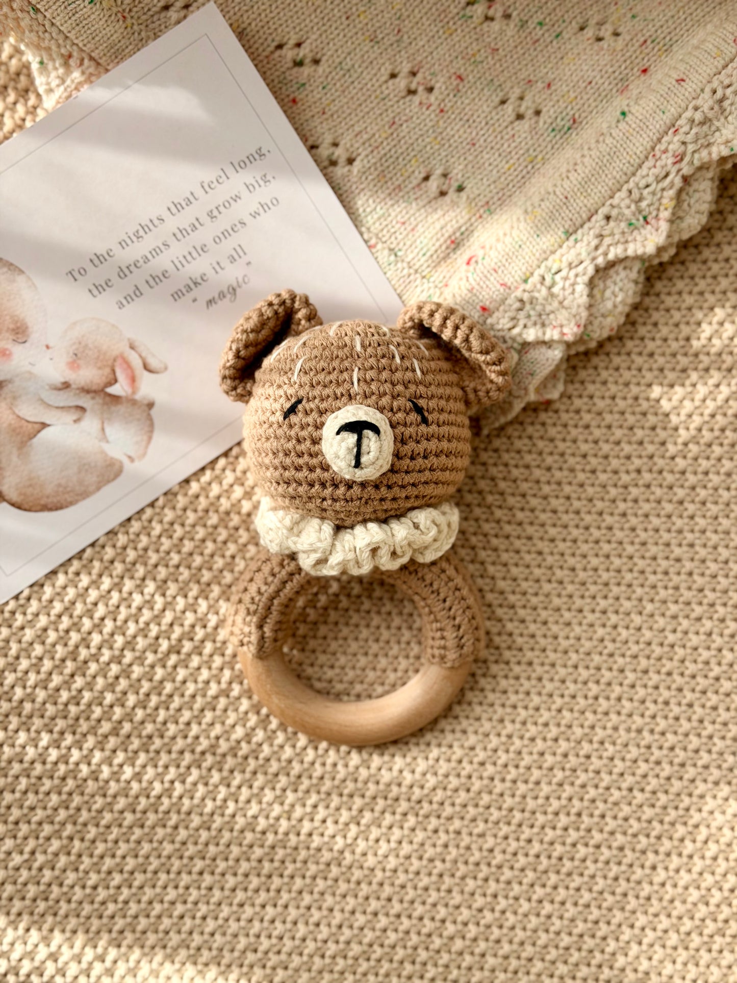 Coco-HandMade Wooden Rattle