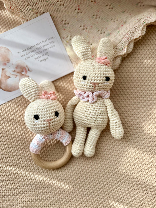 Lulu-HandMade Wooden Rattle