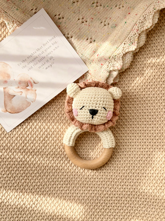 Milo-HandMade Wooden Rattle