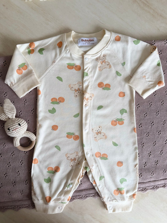 Little Citrus Teddy Romper