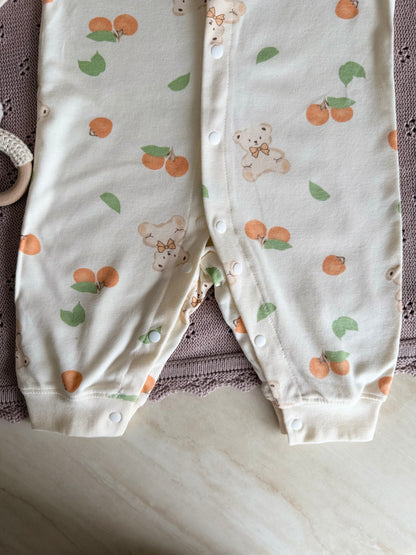 Little Citrus Teddy Romper
