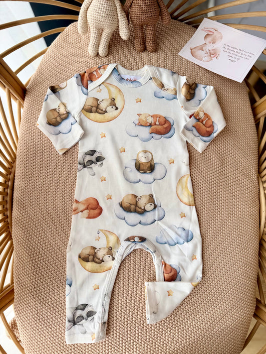 Moonlit Cotton Romper