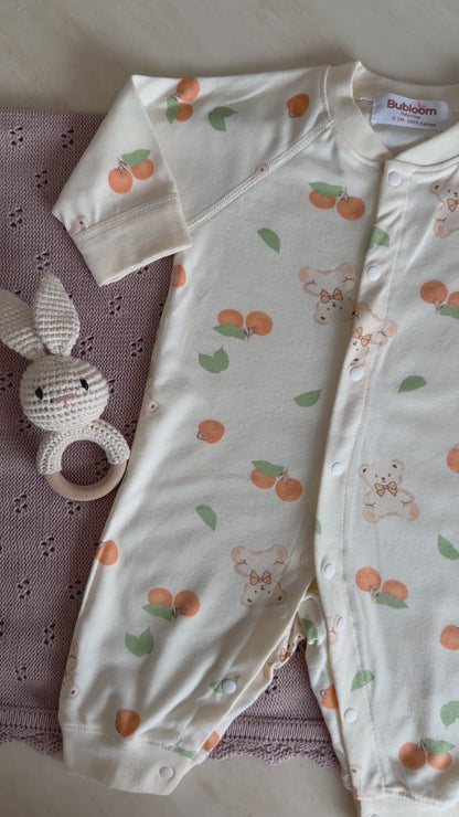 Little Citrus Teddy Romper